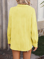 Miss | Blouse Dames Lange Mouwen Jacquard - Polyester - Miss Madera MIS-OB8R2S