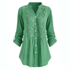 Miss | Blouse Dames Lente Zomer Tuniek Kant - Viscose - Miss Madera MIS-UKO8NG