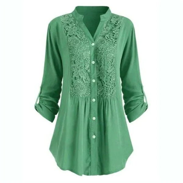 Miss | Blouse Dames Lente Zomer Tuniek Kant - Viscose - Miss Madera MIS-UKO8NG