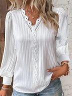 Miss | Blouse Dames Lente/Herfst Regular Fit - Viscose - Miss Madera MIS-35KN6X