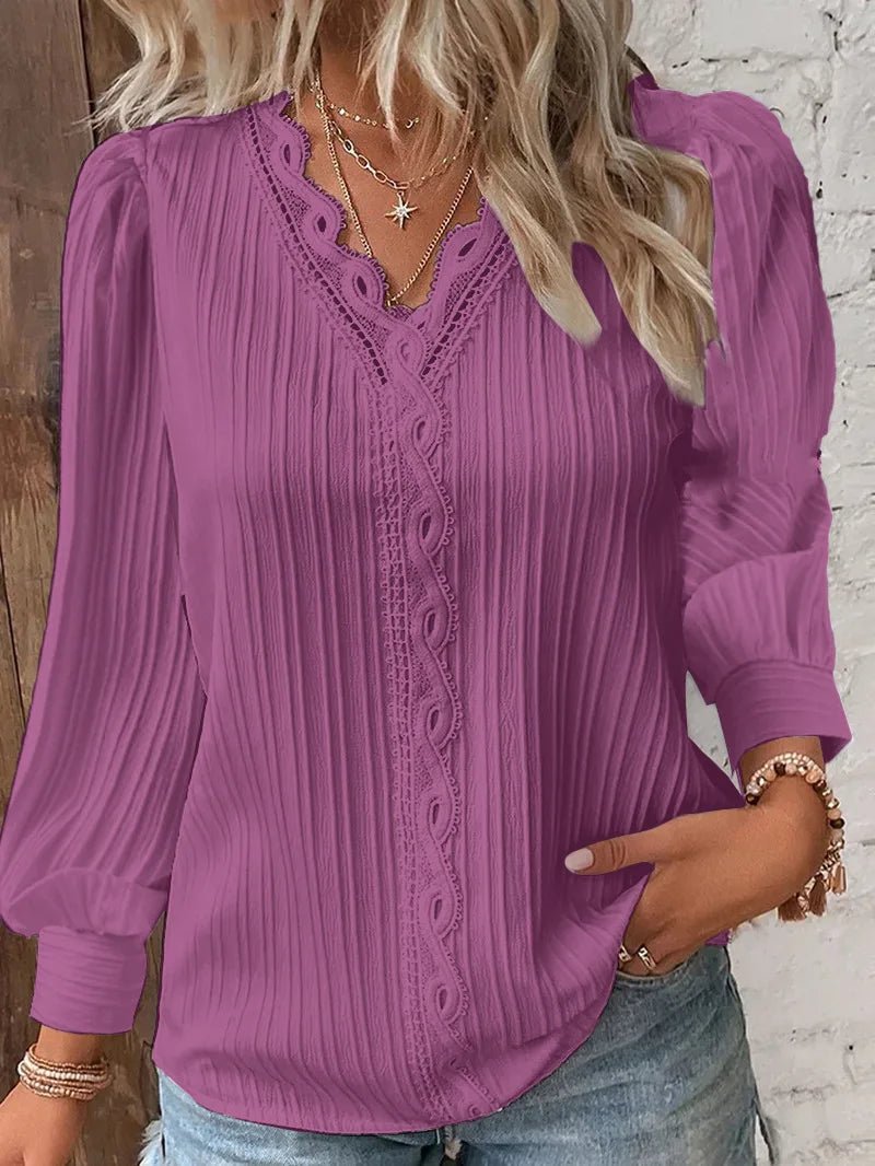Miss | Blouse Dames Lente/Herfst Regular Fit - Viscose - Miss Madera MIS-VJ9SXA
