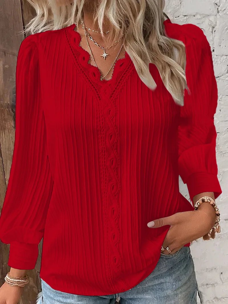 Miss | Blouse Dames Lente/Herfst Regular Fit - Viscose - Miss Madera MIS-RO77ZN