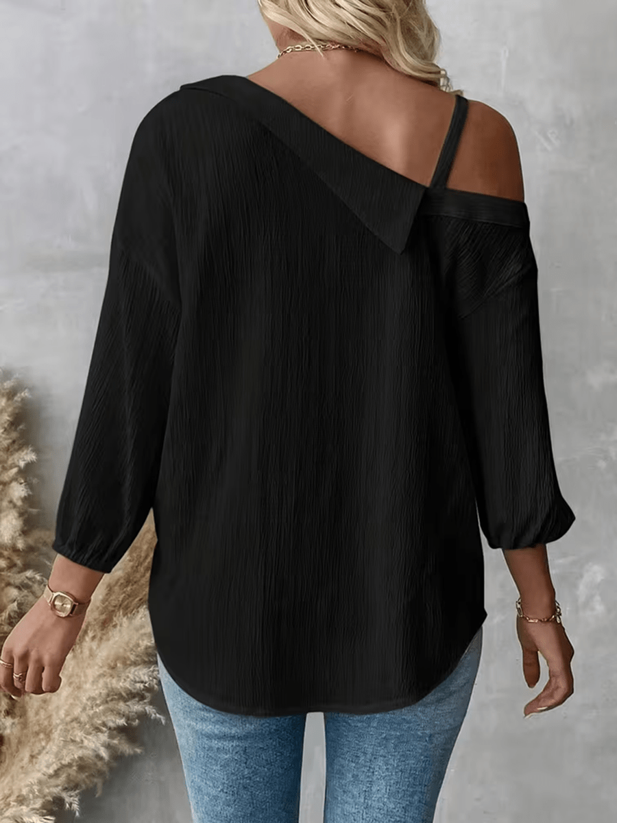 Miss | Blouse Dames Lente/Zomer Loose Fit - Katoen - Miss Madera MIS-VOSC3A