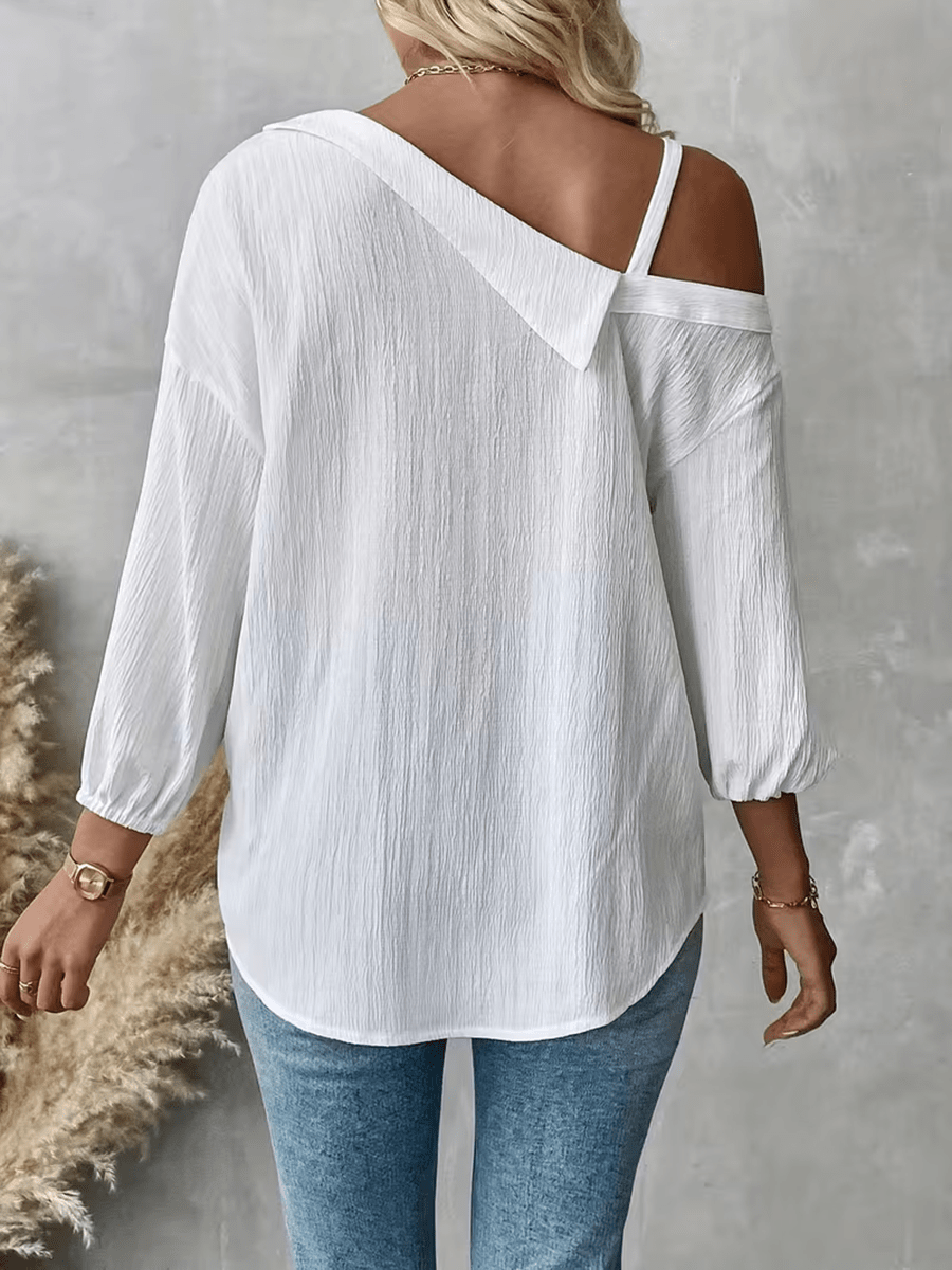 Miss | Blouse Dames Lente/Zomer Loose Fit - Katoen - Miss Madera MIS-VOSC3A