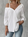 Miss | Blouse Dames Lente/Zomer Loose Fit - Katoen - Miss Madera MIS-7E36JI