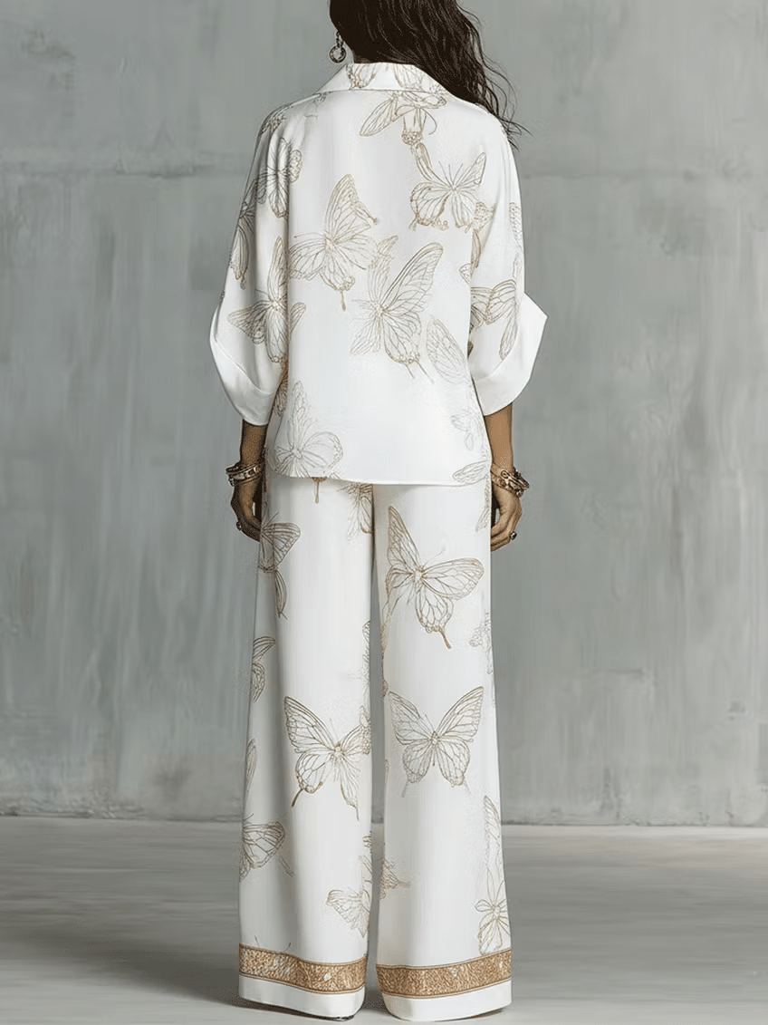 Miss | Blouse Dames Loose Fit Lange Mouwen - Katoenblend - Miss Madera MIS-FETML9