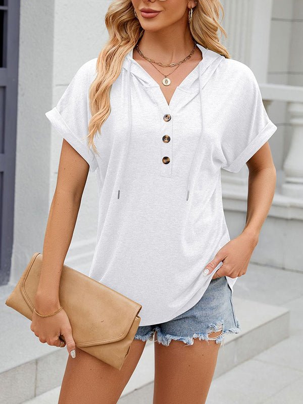 Miss | Blouse Dames Oversized Hooded - Viscose - Miss Madera MIS-DZAOPV