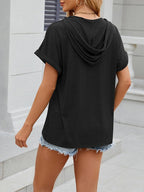 Miss | Blouse Dames Oversized Hooded - Viscose - Miss Madera MIS-1BI42G