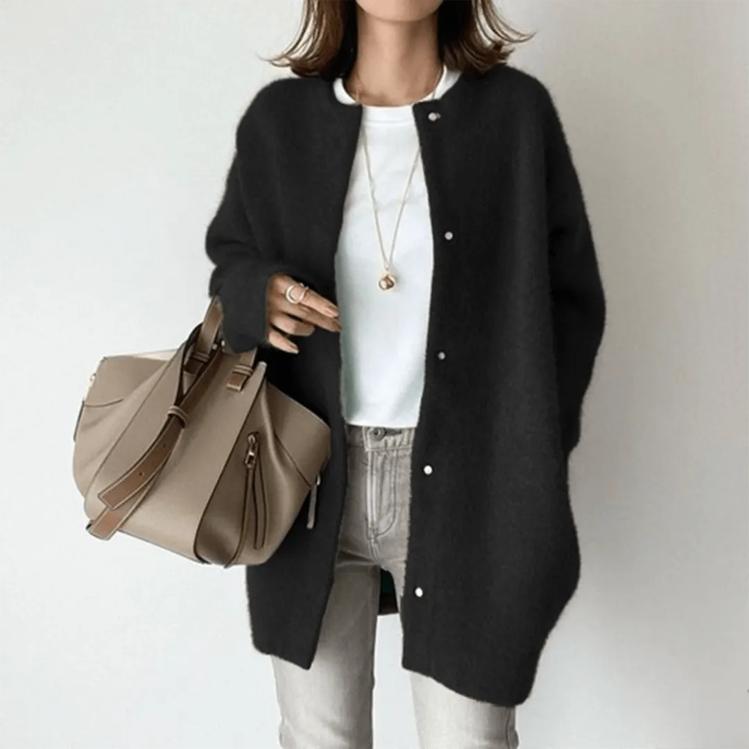 Miss | Blouse Dames Relaxed Fit Lange Mouwen - Acryl Blend - Miss Madera MIS-S4NWSJ