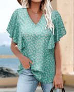 Miss | Blouse Dames Vintage Relaxed - Viscose - Miss Madera MIS-NB6SEK