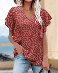 Miss | Blouse Dames Vintage Relaxed - Viscose - Miss Madera MIS-TFTY88
