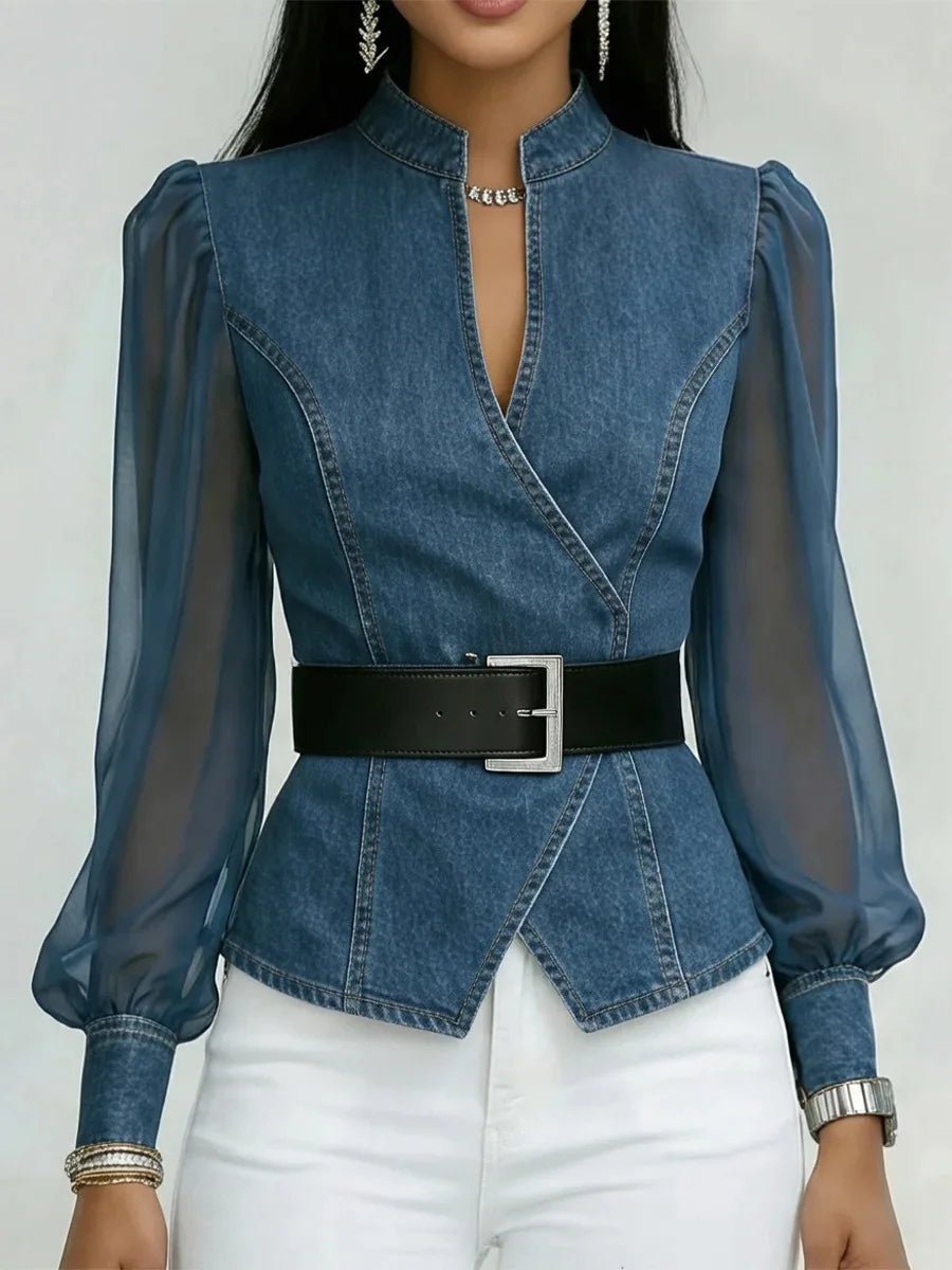 Miss | Blouse Dames Zomer Casual - Katoen - Miss Madera