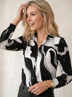 Miss | Blouse Dames Zomer Elegant - Polyester - Miss Madera