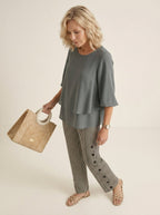 Miss | Blouse en Broek Dames Relaxed - Polyester - Miss Madera