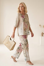 Miss | Blouse en Broek Set Dames Relaxed - Polyester - Miss Madera