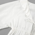 Miss | Blouse & Shorts Set Dames Casual - Katoen - Miss Madera MIS-572428