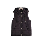 Miss | Bodywarmer Dames Gewatteerd Capuchon Mouwloos - Polyester - Miss Madera MIS-GDUOYF