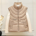 Miss | Bodywarmer Dames Hoge Kraag Gevoerd Taillerende Pasvorm - Microvezel - Miss Madera MIS-5CE20G