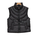 Miss | Bodywarmer Dames Hoge Kraag Gevoerd Taillerende Pasvorm - Microvezel - Miss Madera MIS-2BJKDW