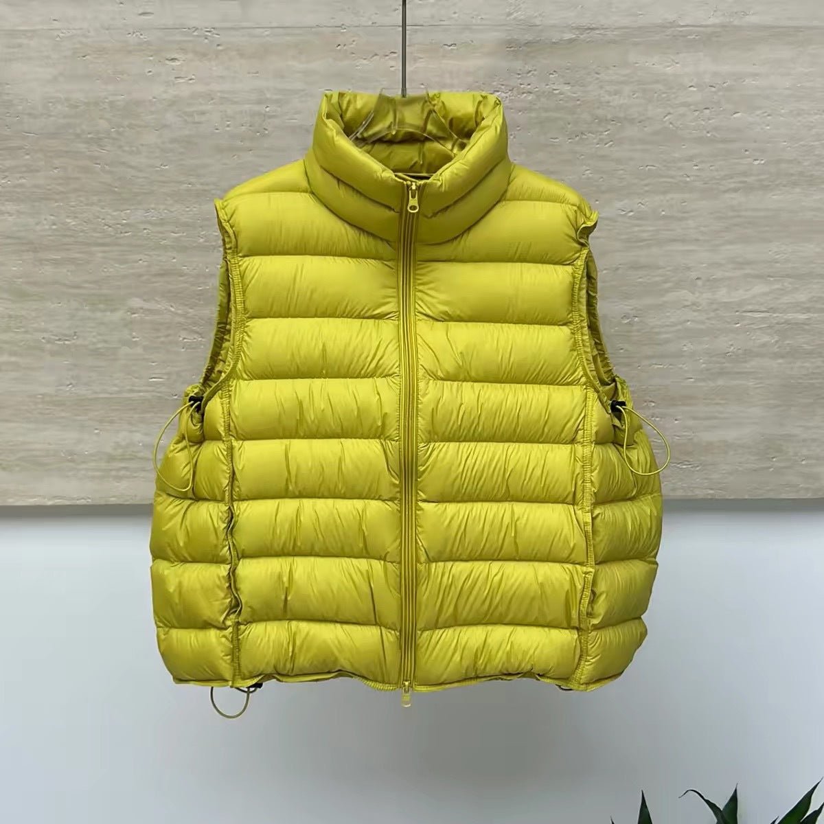 Miss | Bodywarmer Dames Hoge Kraag Tweeweg-Rits Gewatteerd - Polyester - Miss Madera MIS-NIG0XD