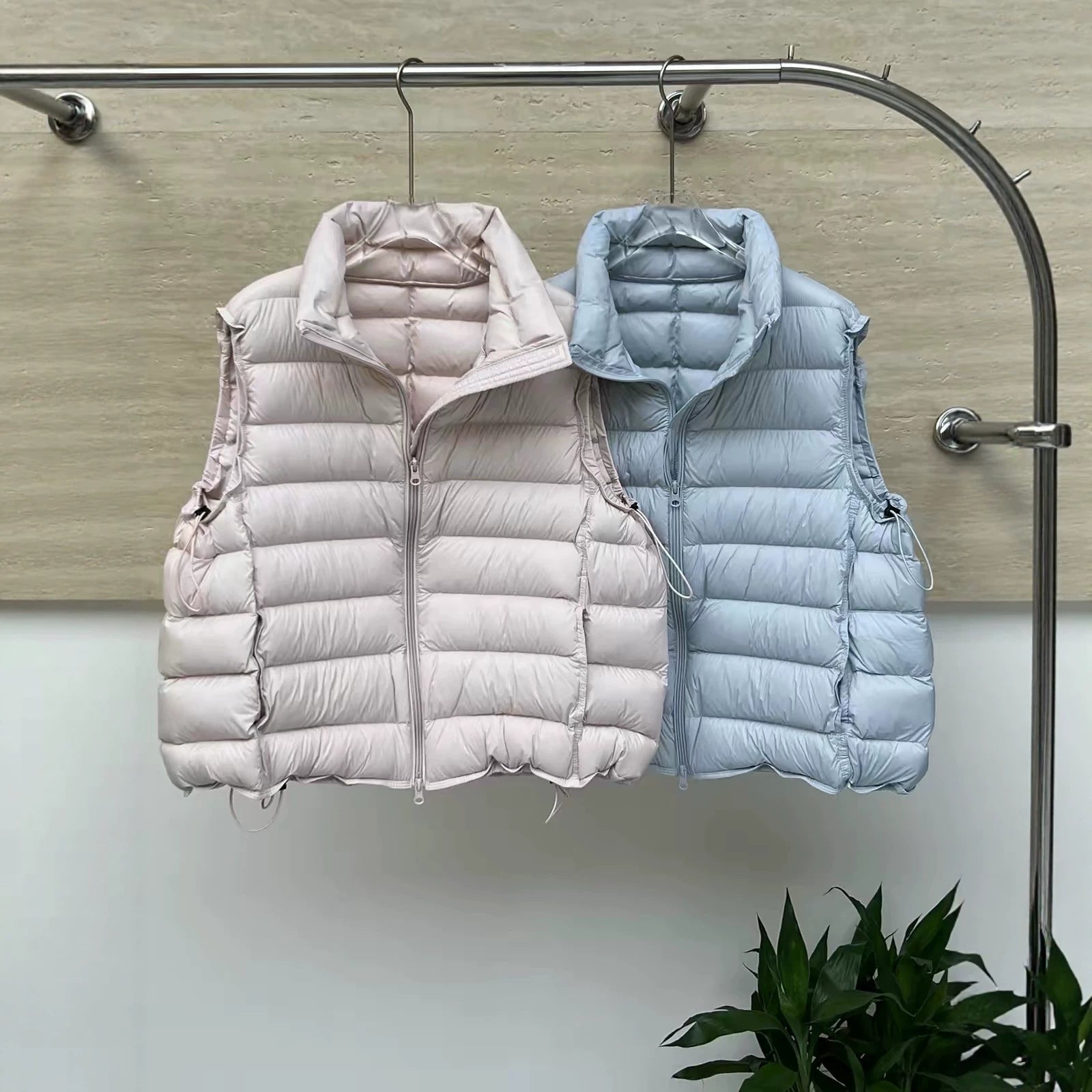 Miss | Bodywarmer Dames Hoge Kraag Tweeweg-Rits Gewatteerd - Polyester - Miss Madera MIS-J2TNOG