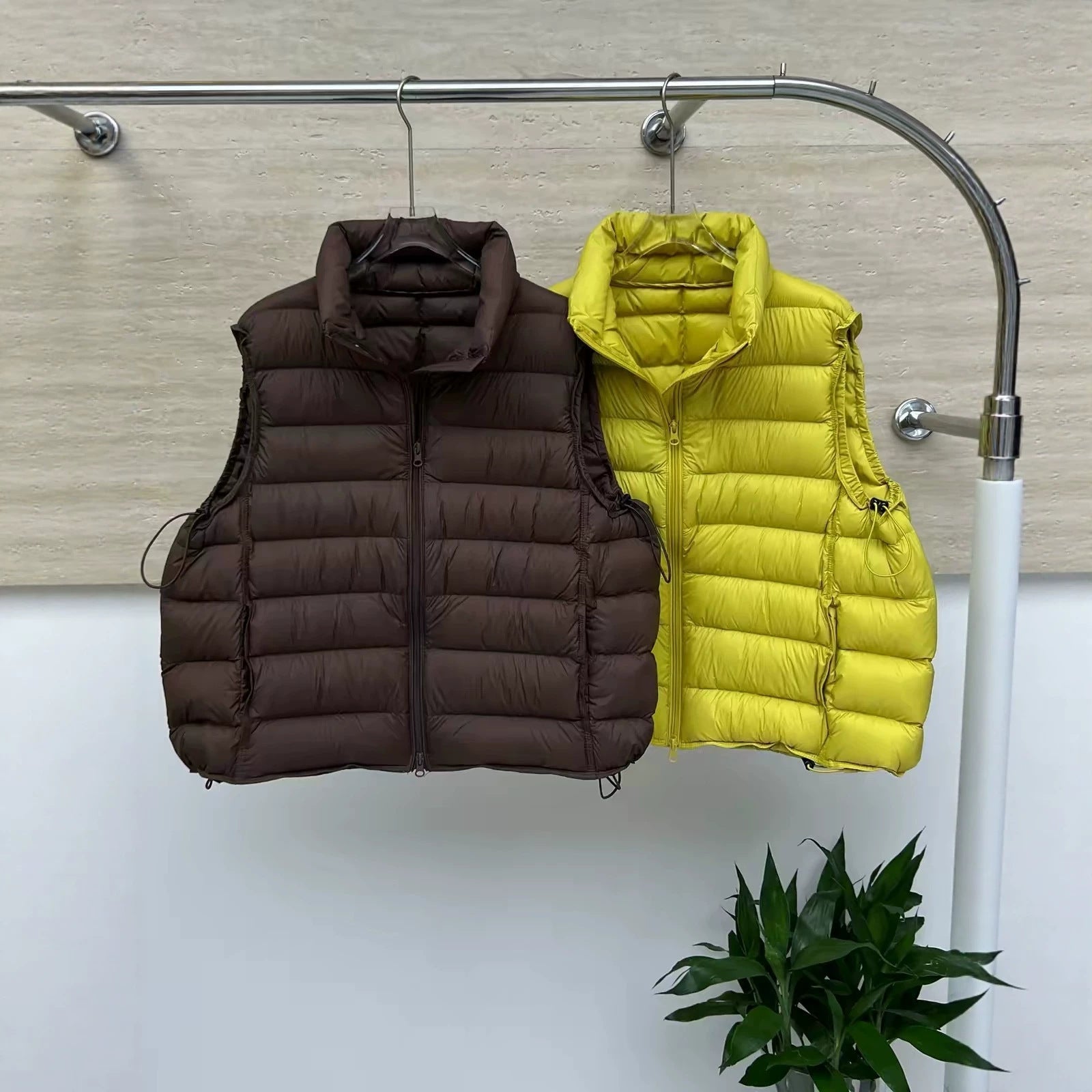 Miss | Bodywarmer Dames Hoge Kraag Tweeweg-Rits Gewatteerd - Polyester - Miss Madera MIS-J2TNOG