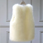 Miss | Bodywarmer Dames Kunstbont Mouwloos Warm - Polyester - Miss Madera MIS-ZR5OLC