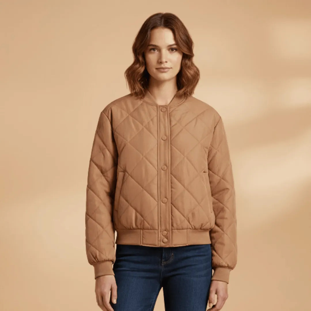 Miss | Bomberjack Dames Casual - Polyester - Miss Madera MIS-62CAD8