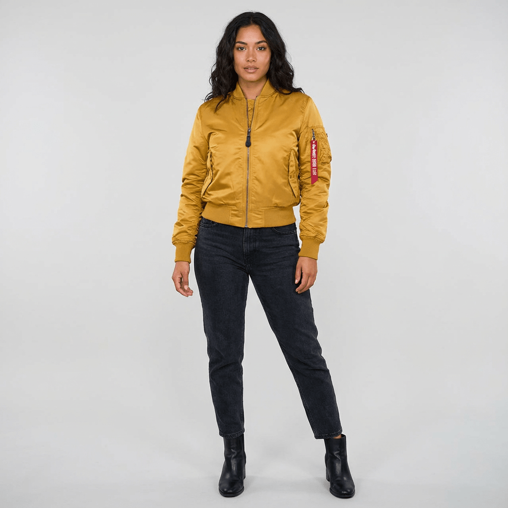 Miss | Bomberjack Dames Casual - Polyester - Miss Madera