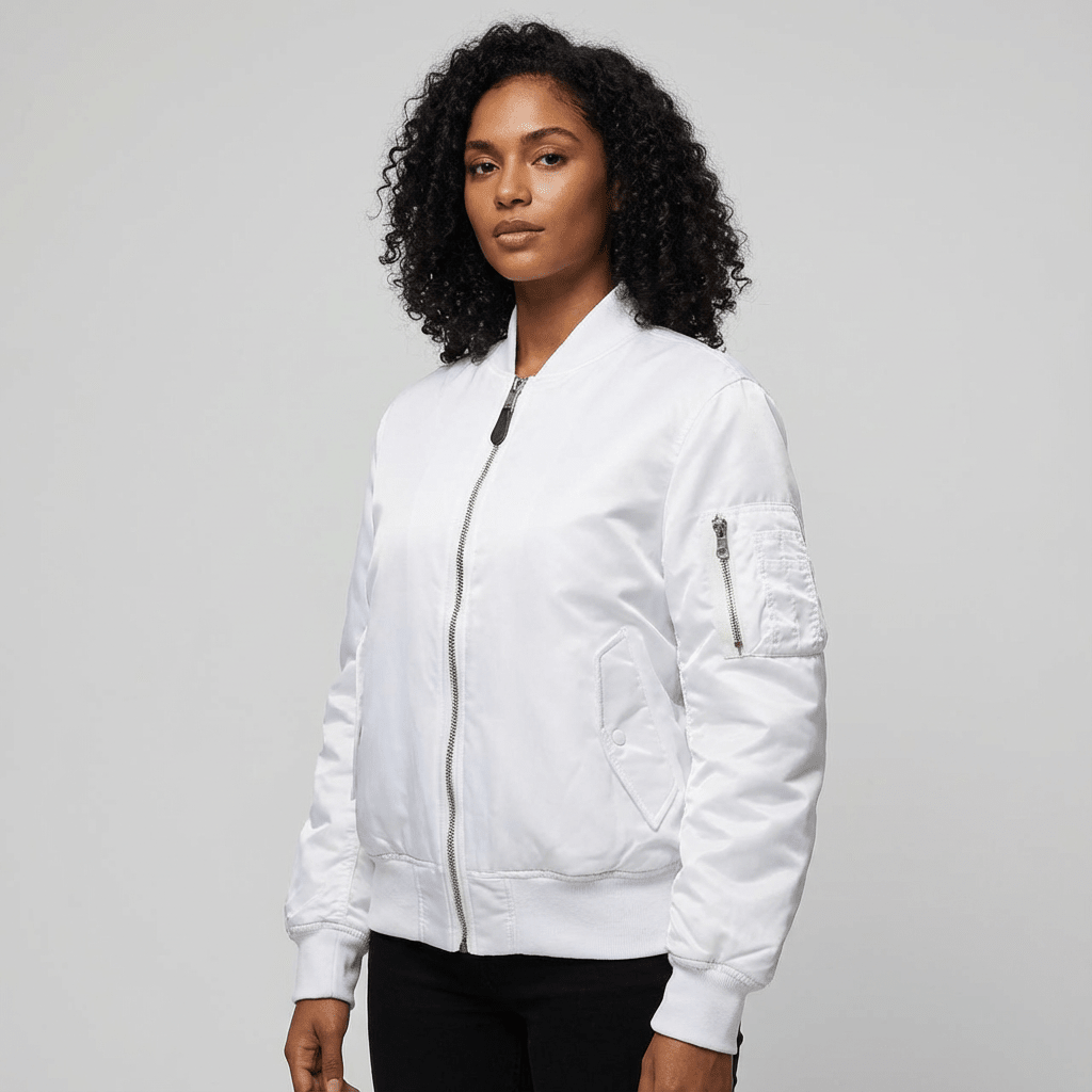 Miss | Bomberjack Dames Casual - Polyester - Miss Madera