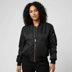 Miss | Bomberjack Dames Casual - Polyester - Miss Madera