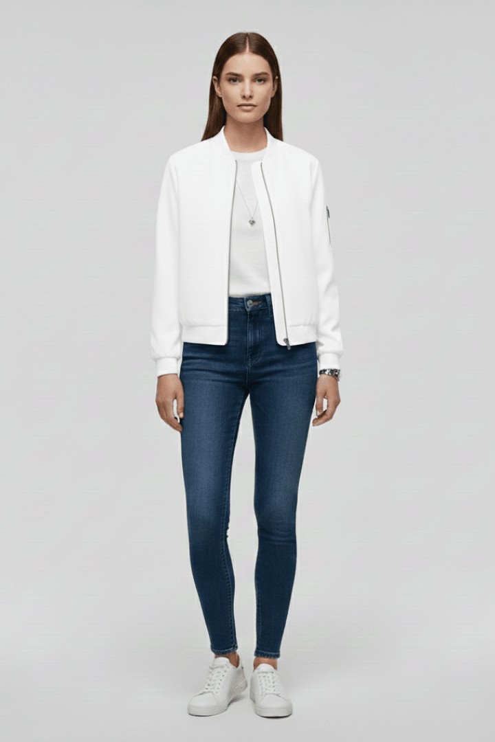 Miss | Bomberjack Dames Casual Stijl - Polyester - Miss Madera MIS-90S2KF