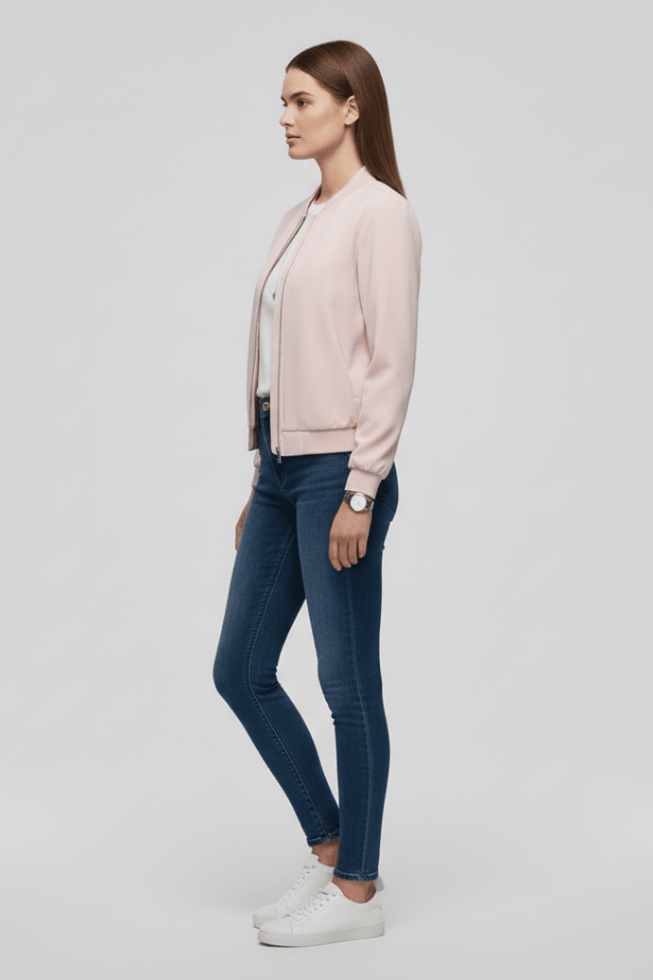 Miss | Bomberjack Dames Casual Stijl - Polyester - Miss Madera MIS-TD2WNK