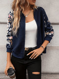 Miss | Bomberjack Dames Lichtgewicht Bloemenprint - Polyester - Miss Madera MIS-EN6XGX