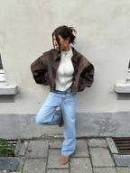 Miss | Bomberjack Dames Oversized - Polyester - Miss Madera MIS-31CD91