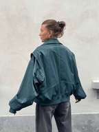 Miss | Bomberjack Dames Oversized - Polyester - Miss Madera MIS-C79C2A