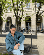 Miss | Bomberjack Dames Oversized - Polyester - Miss Madera MIS-C79C2A