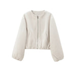 Miss | Bomberjas Dames Casual Oversized - Polyester - Miss Madera