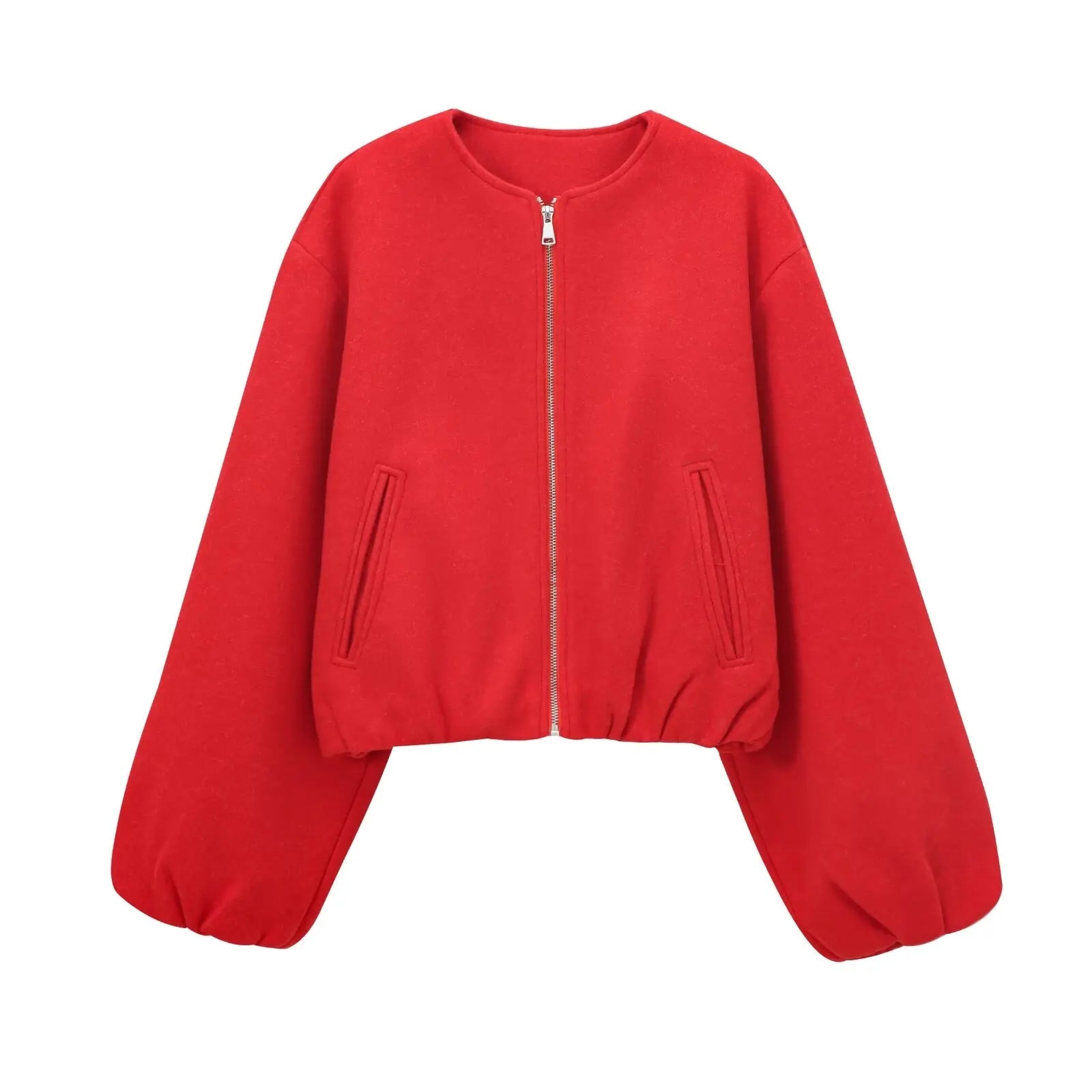 Miss | Bomberjas Dames Casual Oversized - Polyester - Miss Madera