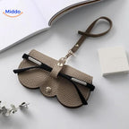 Miss | Brillenkoker Dames Modern - Kunstleer - Miss Madera