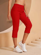 Miss | Broek Dames Capri Stretch Slim - Stretchstof - Miss Madera MIS-AE72UV