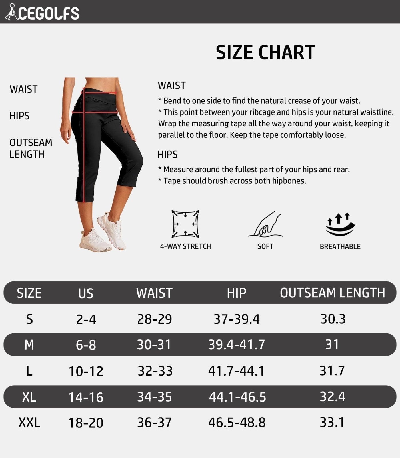 Miss | Broek Dames Capri Stretch Slim - Stretchstof - Miss Madera MIS-AE72UV