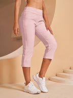 Miss | Broek Dames Capri Stretch Slim - Stretchstof - Miss Madera MIS-MIRBT0