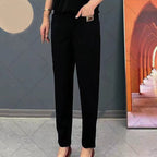 Miss | Broek Dames Casual Elastische Taille - Katoen - Miss Madera MIS-H6TO1B