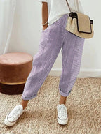 Miss | Broek Dames Casual Gestreept - Linnenmix - Miss Madera MIS-P8IF0I