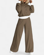 Miss | Broek Dames Casual Wide Leg - Polyester - Miss Madera