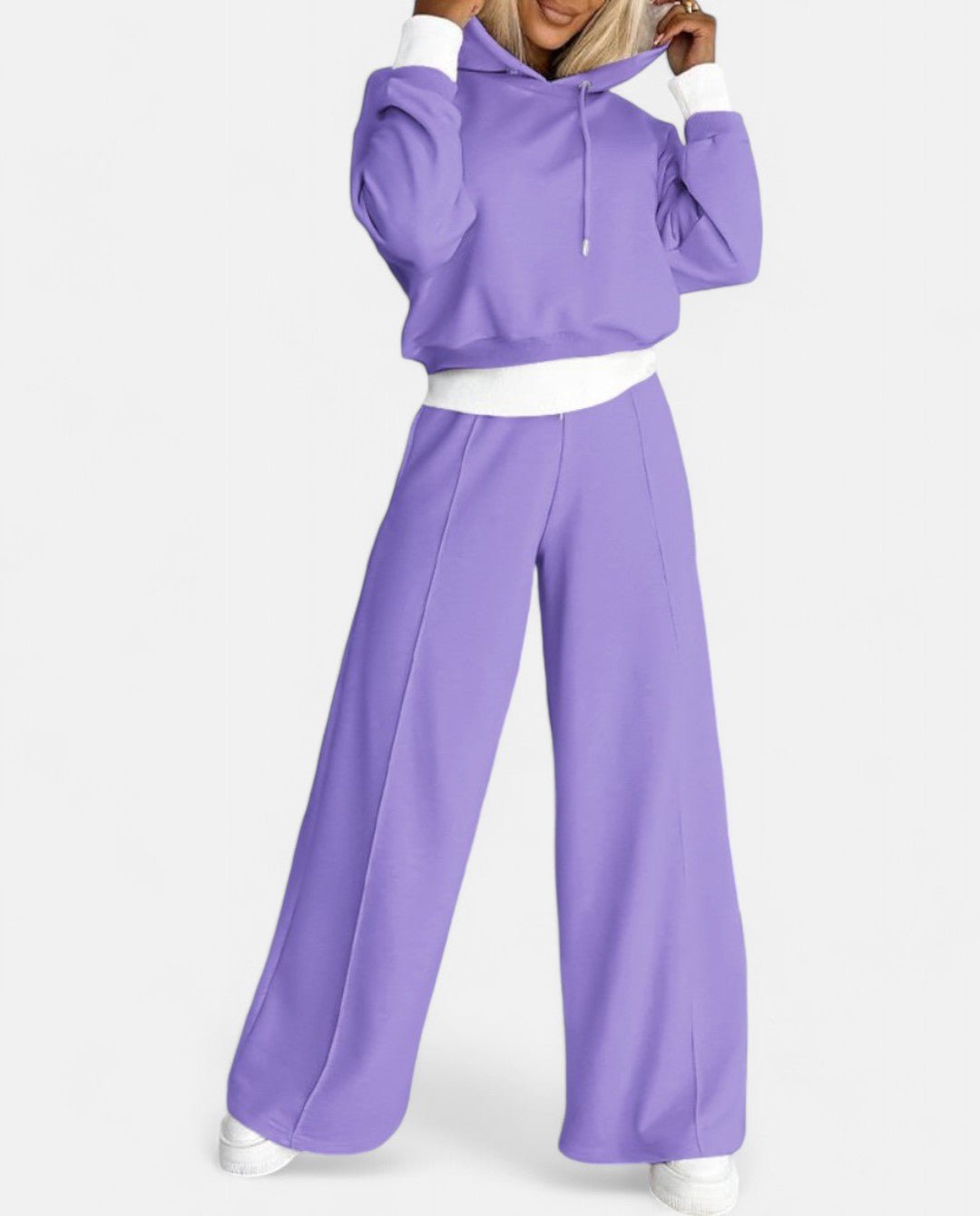 Miss | Broek Dames Casual Wide Leg - Polyester - Miss Madera