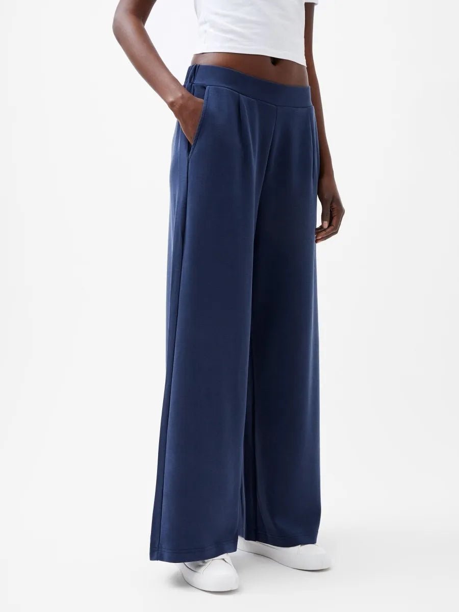 Miss | Broek Dames Casual Wide Leg - Viscosemix - Miss Madera