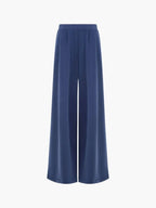 Miss | Broek Dames Casual Wide Leg - Viscosemix - Miss Madera