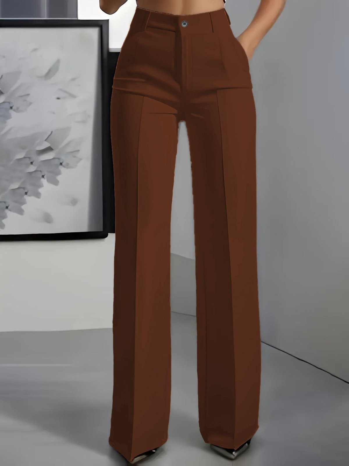 Miss | Broek Dames High Waist - Polyester - Miss Madera MIS-C8A87E
